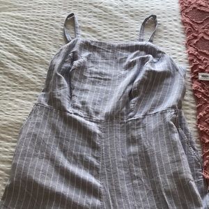 Blue Striped Plus Size Old Navy Romper
